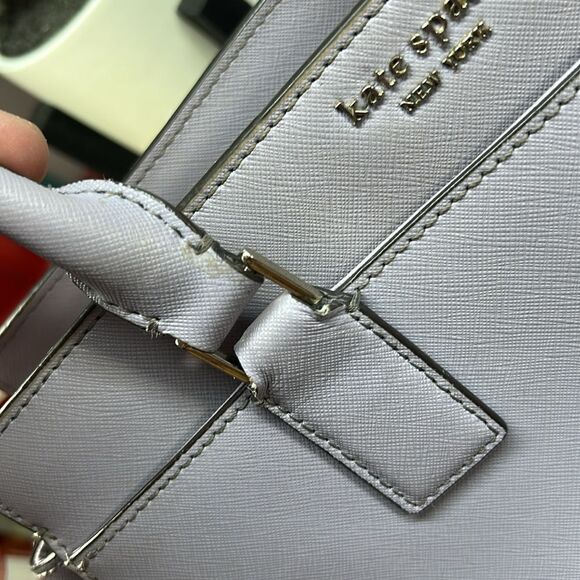 *2956 Kate Spade purple satchel 237792956 - Picture 10 of 14